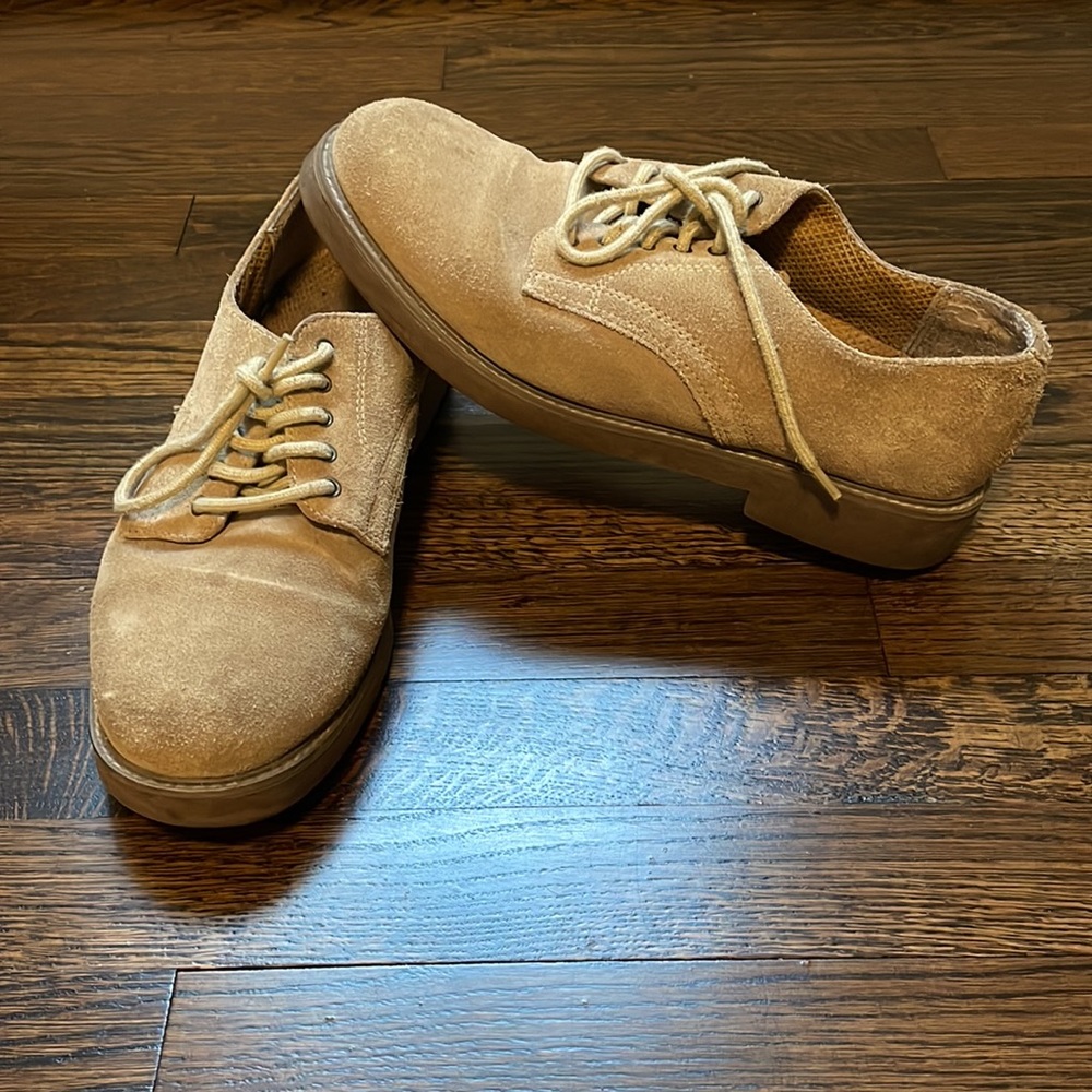 Rugged Outback Leather collection tan men’s shoes